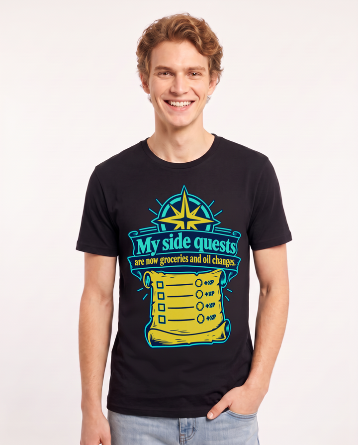 Gaming Black T-Shirt for Men – Game Night Graphic Tee product image 3