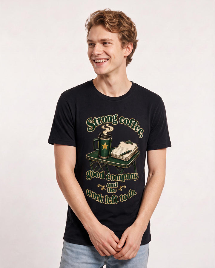 Patriotic Black T-Shirt for Men – Everyday Expression Graphic Tee product image 1