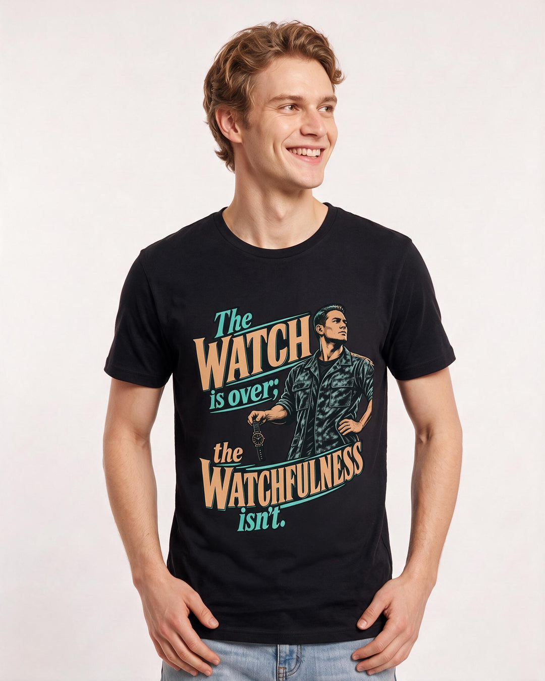 Veteran Black T-Shirt for Men – Everyday Expression Graphic Tee product image 1