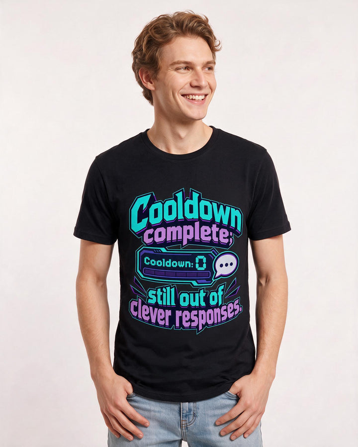 Gaming Black T-Shirt for Men – Game Night Graphic Tee product image 1