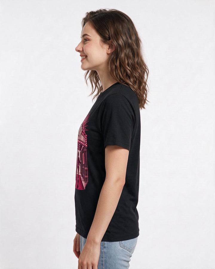 Pride Black T-Shirt for Women – Everyday Expression Graphic Tee product image 2