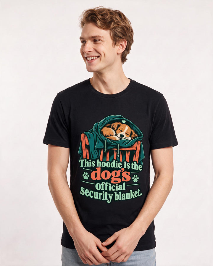 Cat Lover Black T-Shirt for Men – Everyday Expression Graphic Tee product image 1