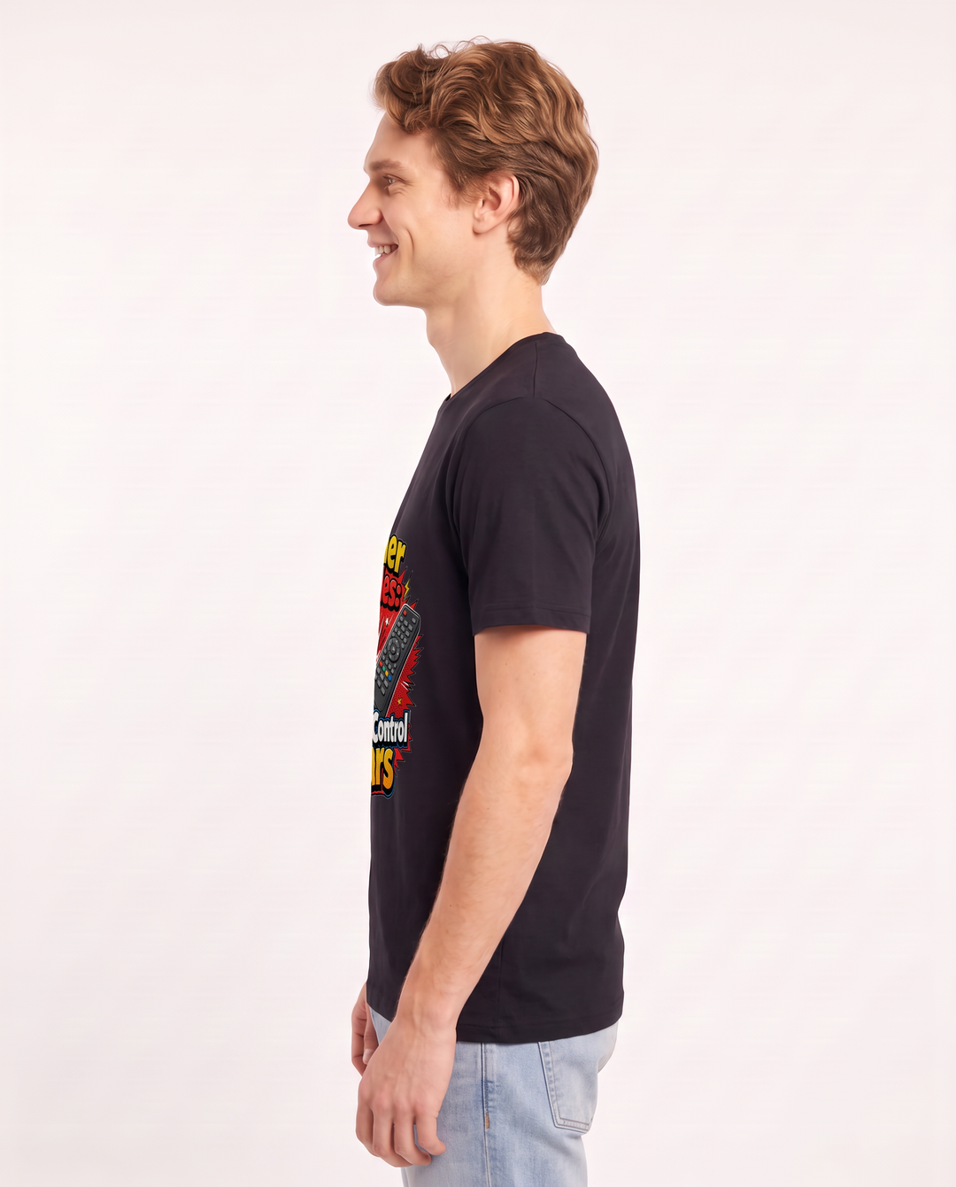 Partner Battles: Remote Control Wars Men's Black T-Shirt product image 3