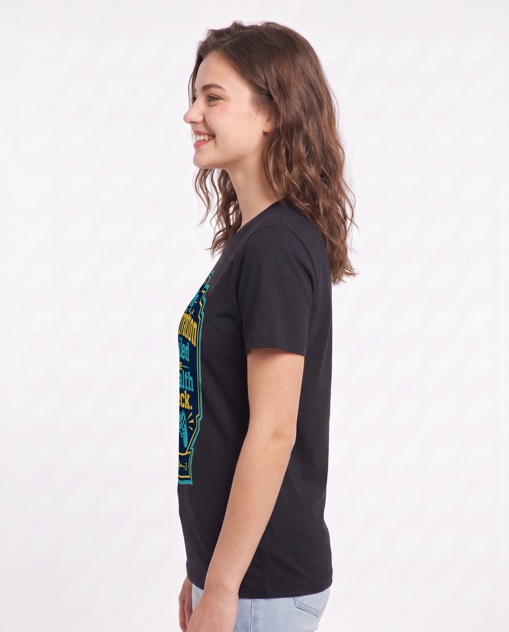 Gaming Women's Black T-Shirt - My motivation failed the stealth product image 2