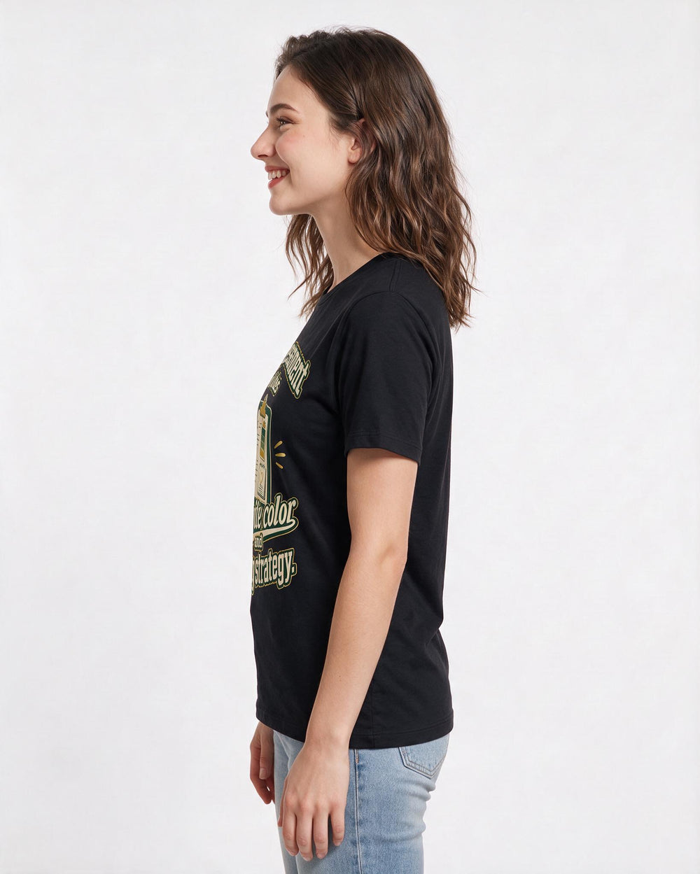 Funny Nurse Women's Black T-Shirt – My assessment includes your favorite color and coping strategy. product image 2