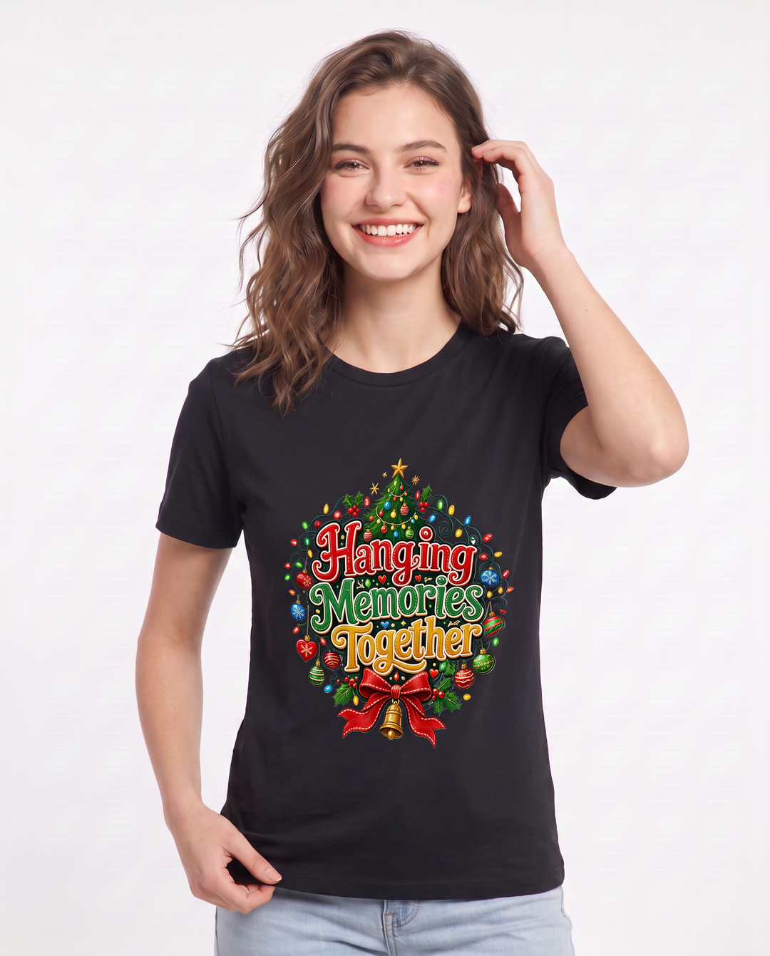 Hanging Memories Together Women's Black T-Shirt product image 1