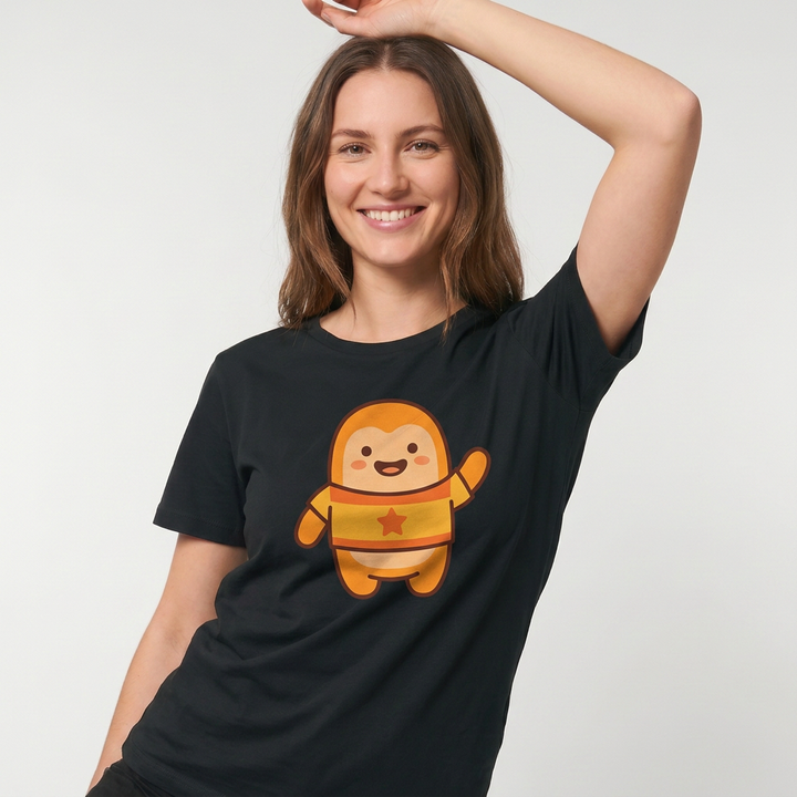 - Black T-Shirt mockup 2