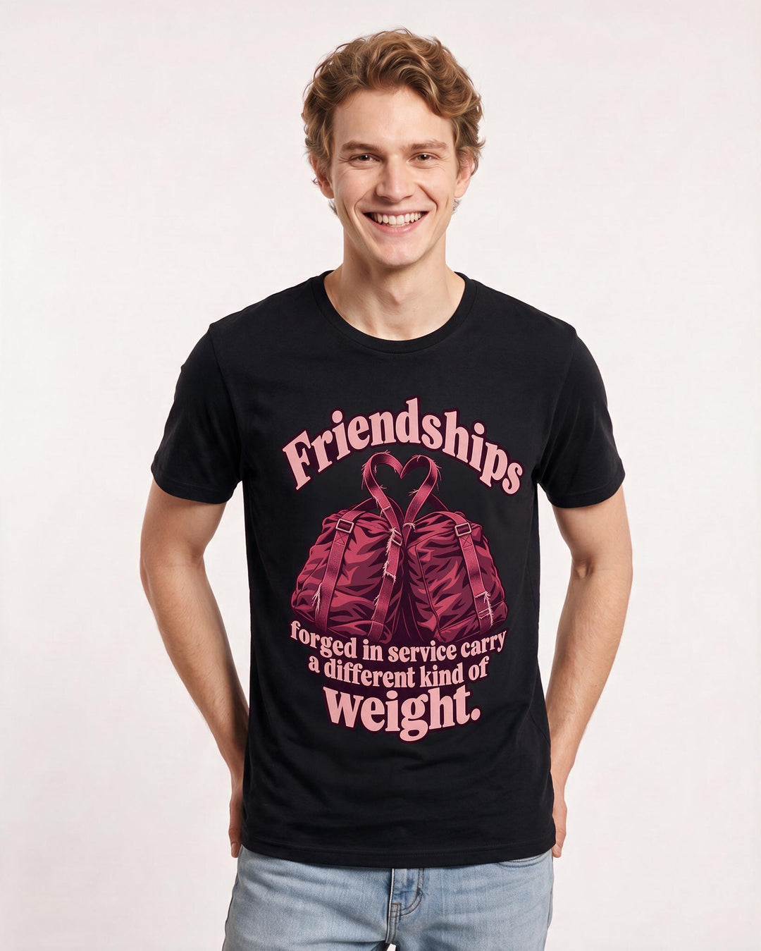 Veteran Black T-Shirt for Men – Everyday Expression Graphic Tee product image 1
