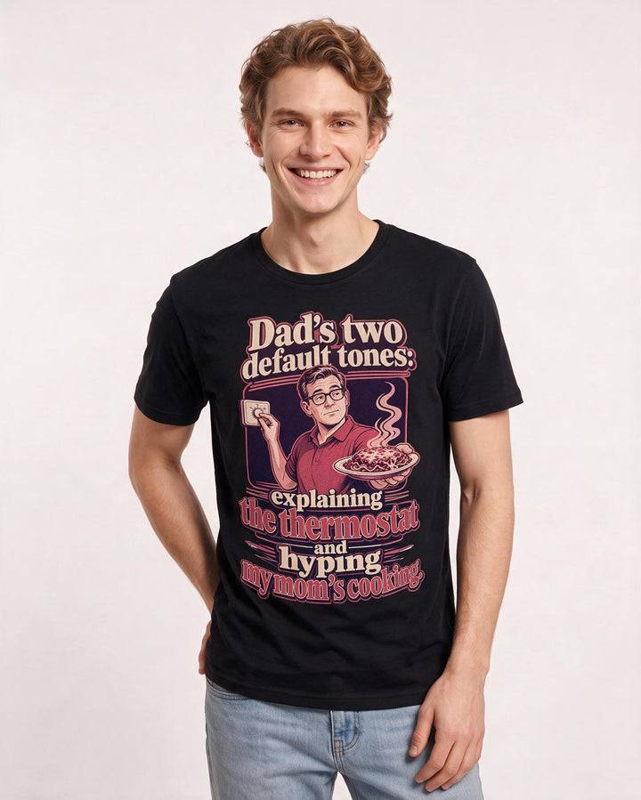 Mom Black T-Shirt for Men – Everyday Expression Graphic Tee product image 3