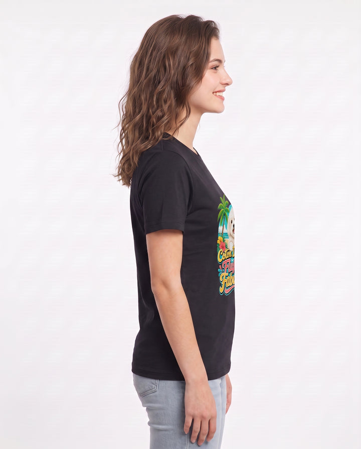 Coton De Tulear: Fluffy & Fabulous Women's Black T-Shirt product image 3