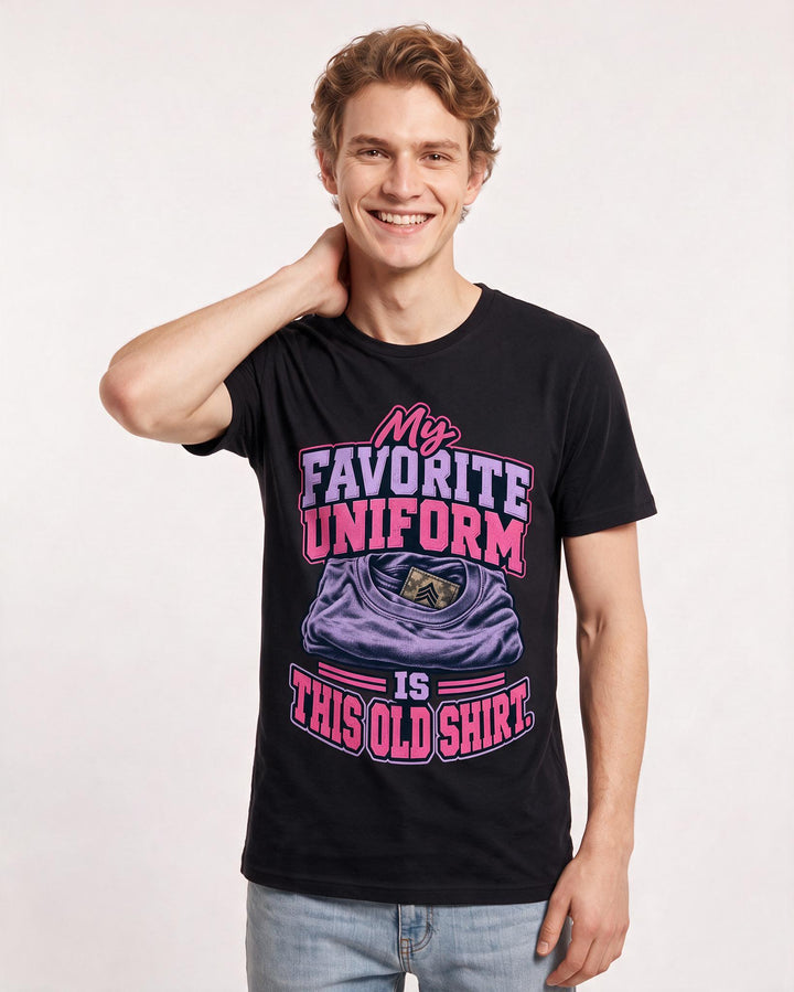 Veteran Black T-Shirt for Men – Everyday Expression Graphic Tee product image 1