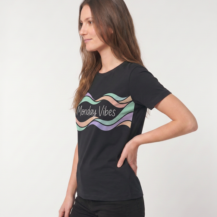 Black T-Shirt mockup 2