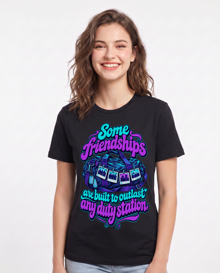 Veteran Black T-Shirt for Women – Everyday Expression Graphic Tee product image 3