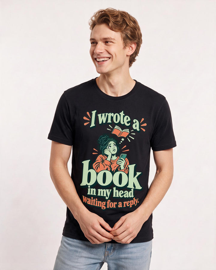 Meme Black T-Shirt for Men – Everyday Expression Graphic Tee product image 1