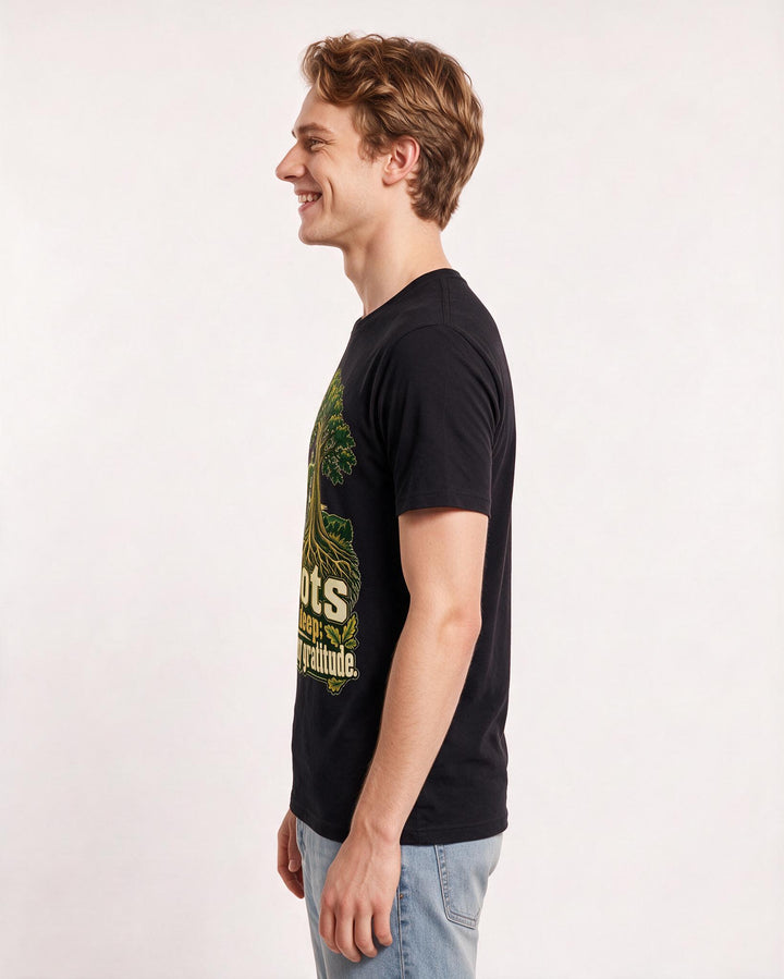 Patriotic Black T-Shirt for Men – Everyday Expression Graphic Tee product image 2