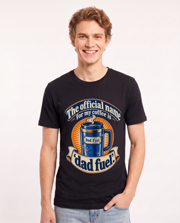Grandparent Black T-Shirt for Men – Everyday Expression Graphic Tee product image 3