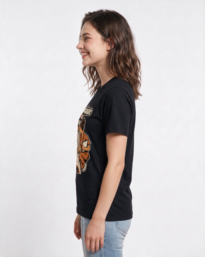 Nurse Black T-Shirt for Women – Nursing Life Graphic Tee product image 2