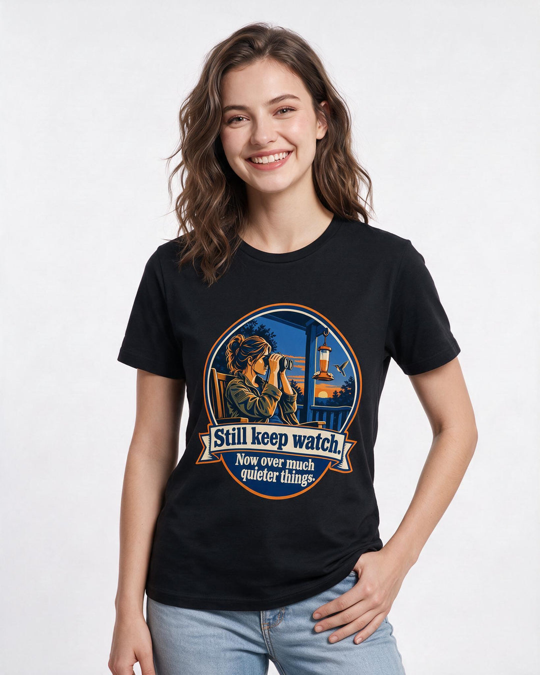 Veteran Black T-Shirt for Women – Everyday Expression Graphic Tee product image 1