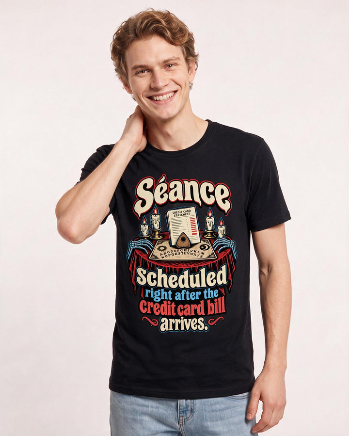 Halloween Black T-Shirt for Men – Halloween Theme Graphic Tee product image 1