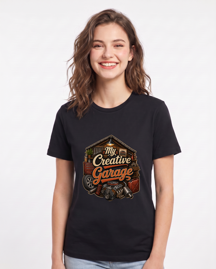 My Creative Garage Women's Black T-Shirt product image 2