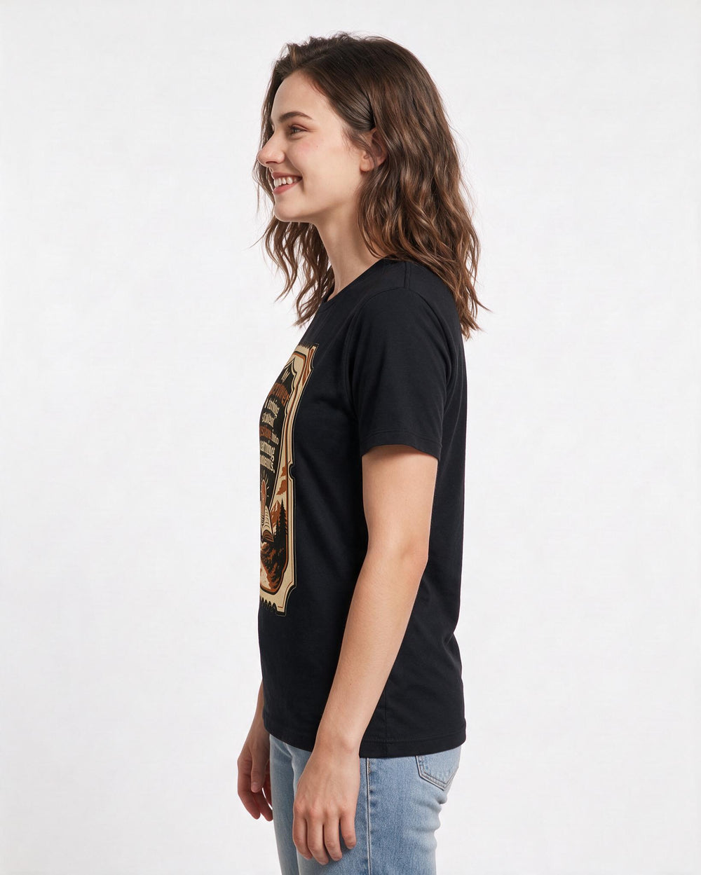Teacher Gift Women's Black T-Shirt - My superpower is turning student product image 2