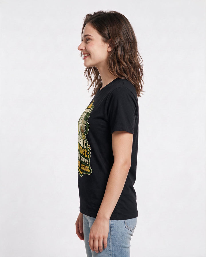 Nurse Black T-Shirt for Women – Nursing Life Graphic Tee product image 2