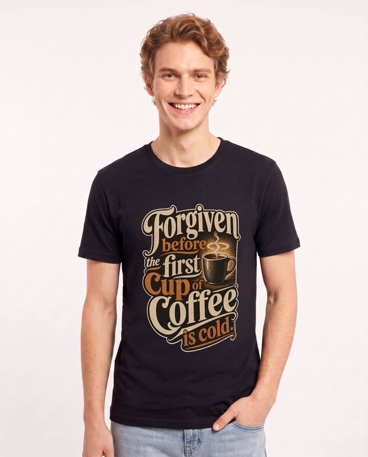 Christian Faith Black T-Shirt for Men – Everyday Expression Graphic Tee product image 3