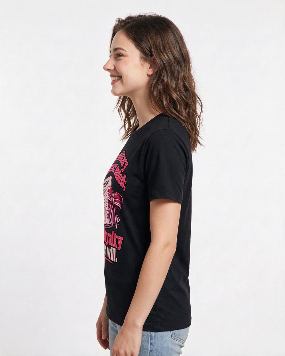 Veteran Black T-Shirt for Women – Everyday Expression Graphic Tee product image 2