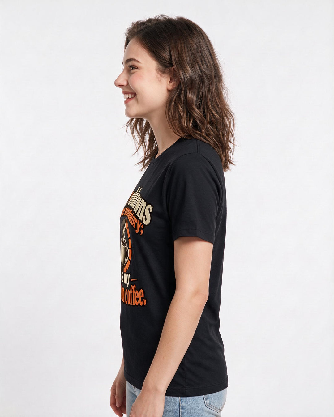 Gaming Black T-Shirt for Women – Game Night Graphic Tee product image 2
