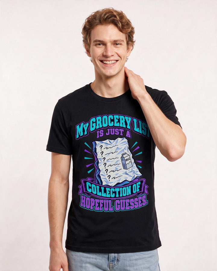 Meme Black T-Shirt for Men – Everyday Expression Graphic Tee product image 1