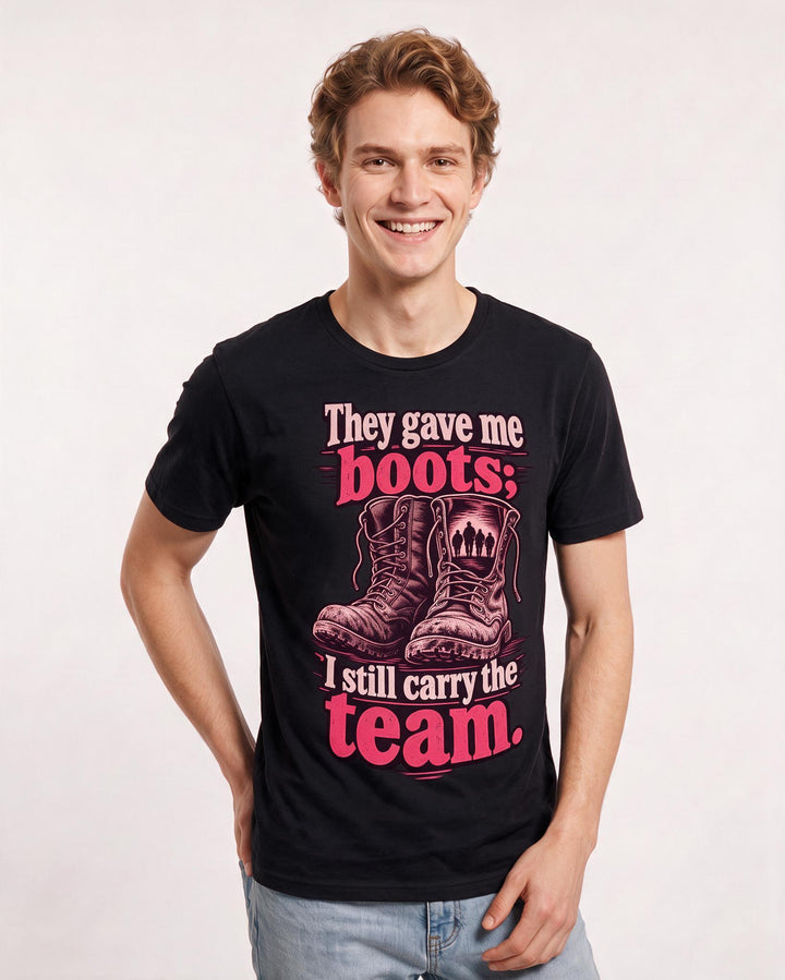 Veteran Black T-Shirt for Men – Everyday Expression Graphic Tee product image 1