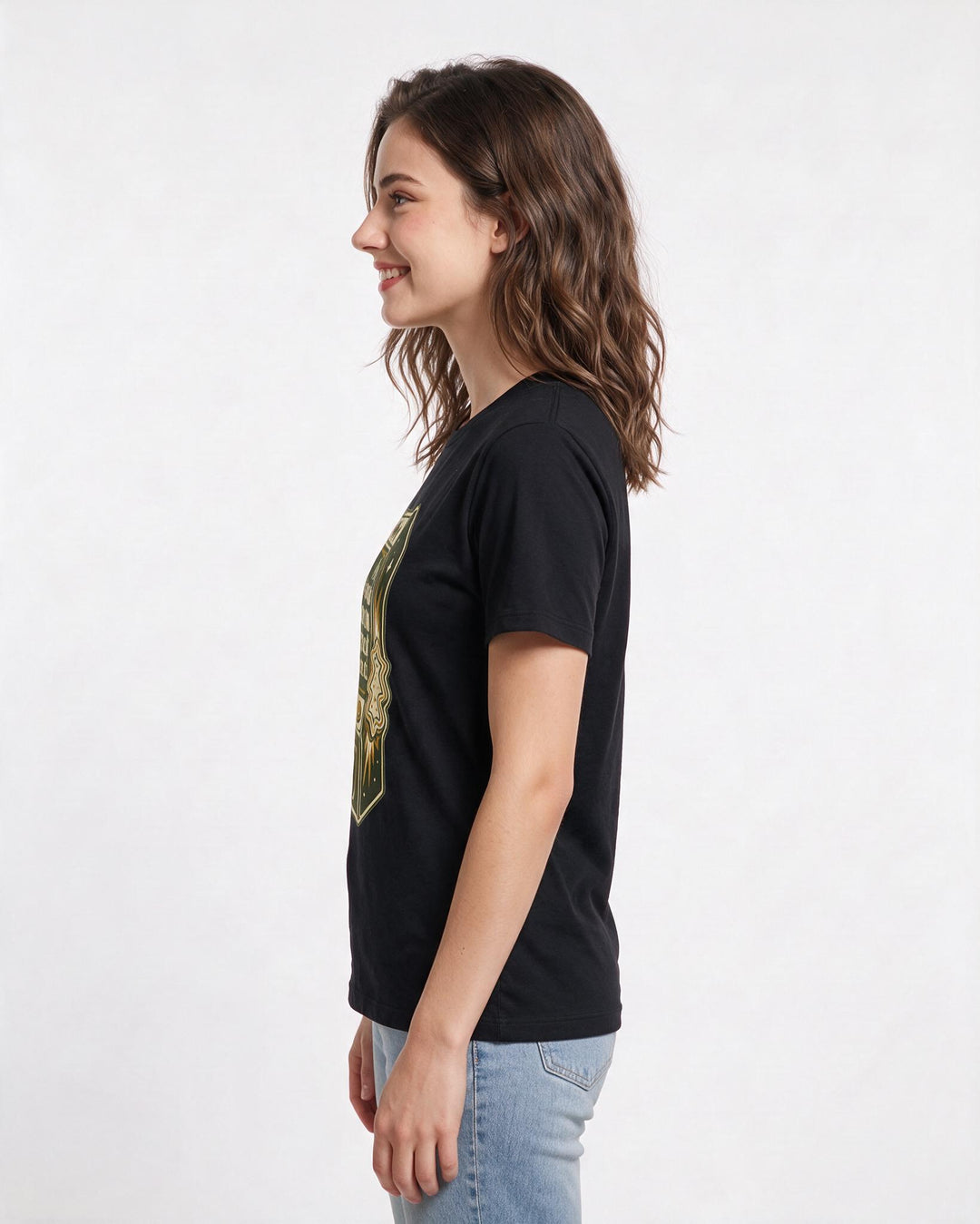 Christmas Women's Black T-Shirt - The sugar cookie meal plan started product image 2