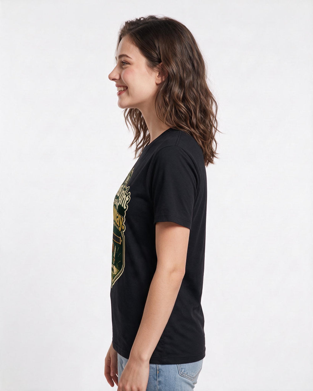 Gaming Women's Black T-Shirt – This boss fight is called Monday. product image 2