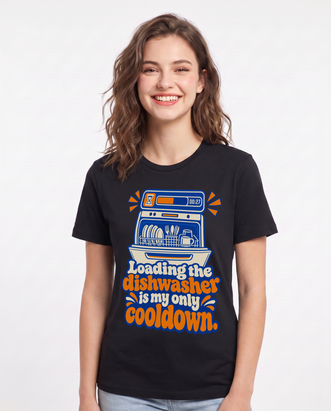 Gaming Black T-Shirt for Women – Game Night Graphic Tee product image 3