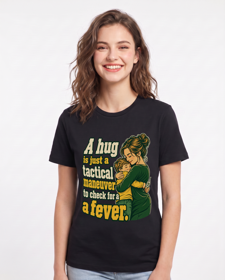 Grandparent Black T-Shirt for Women – Everyday Expression Graphic Tee product image 3