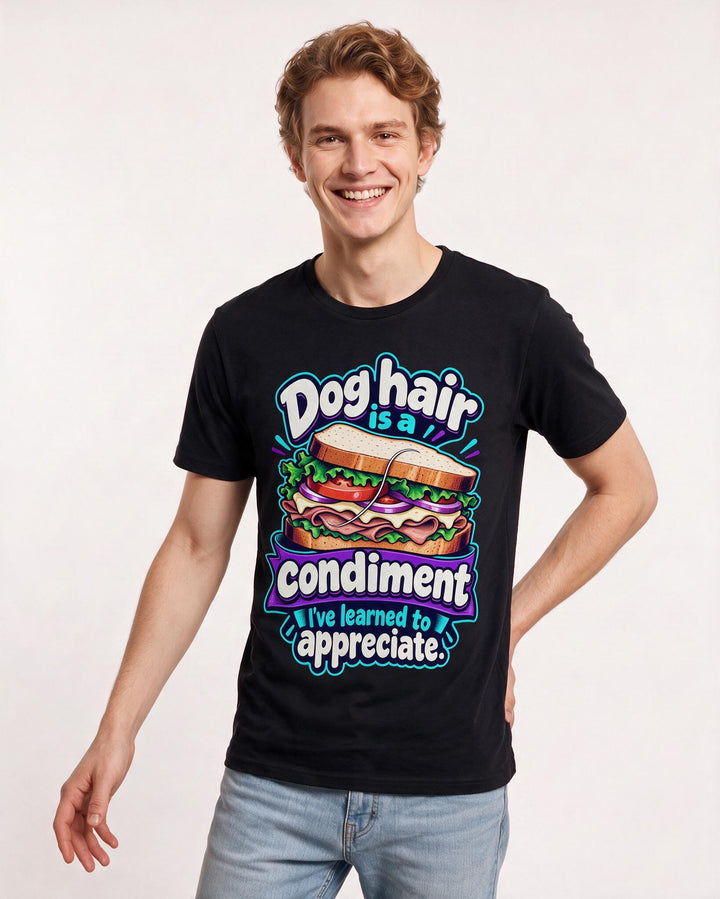 Cat Lover Black T-Shirt for Men – Everyday Expression Graphic Tee product image 1