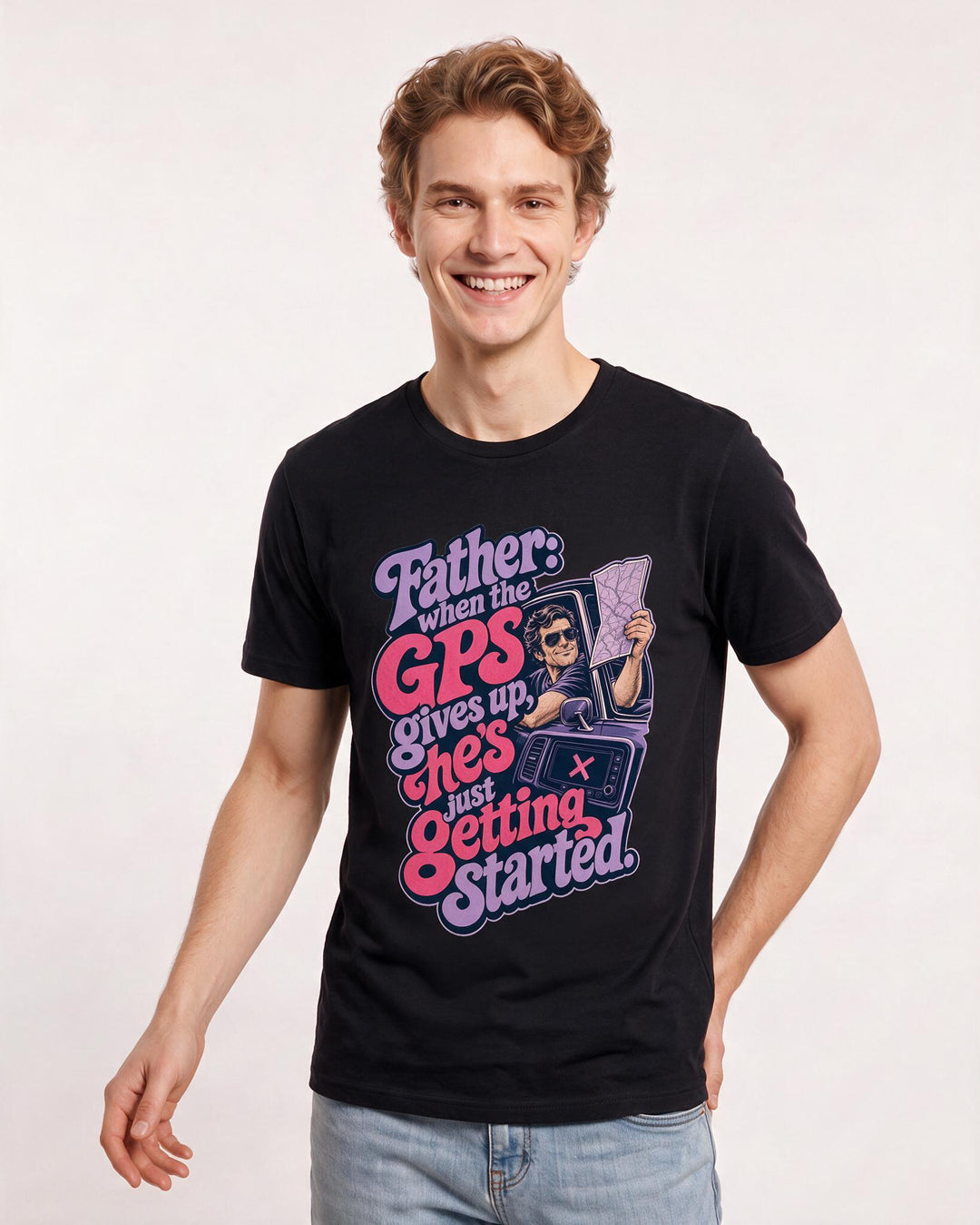 Dad Black T-Shirt for Men – Everyday Expression Graphic Tee product image 1