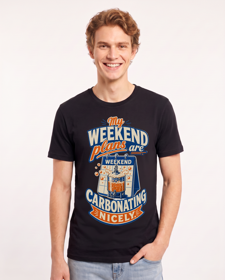 Beer Black T-Shirt for Men – Everyday Expression Graphic Tee product image 3