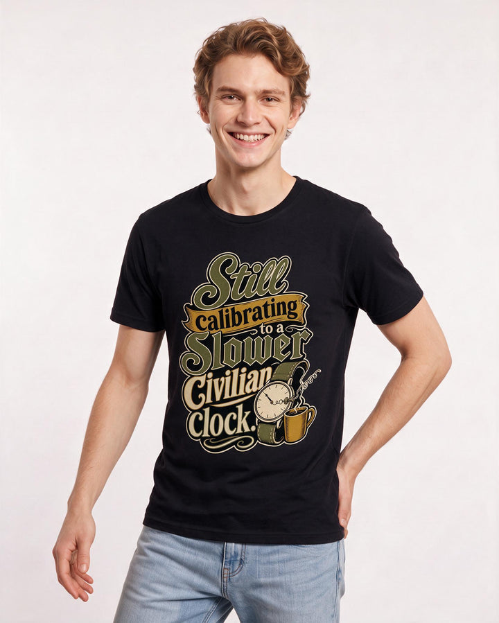 Veteran Black T-Shirt for Men – Everyday Expression Graphic Tee product image 1