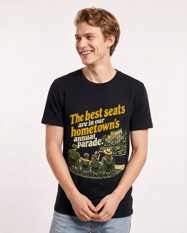 Patriotic Black T-Shirt for Men – Everyday Expression Graphic Tee product image 1