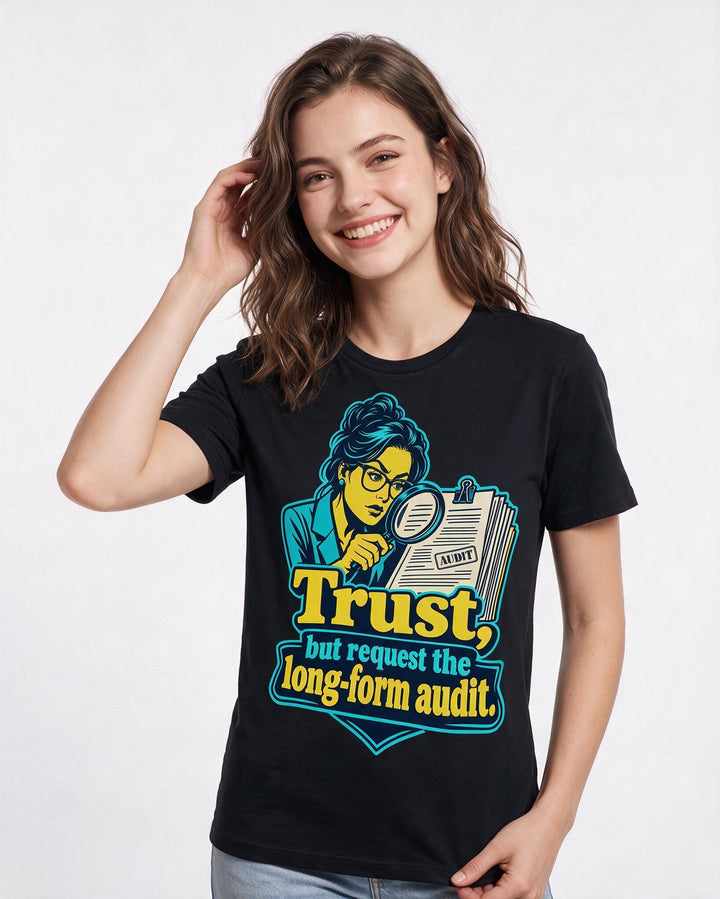 Political Statement Black T-Shirt for Women – Everyday Expression Graphic Tee product image 1