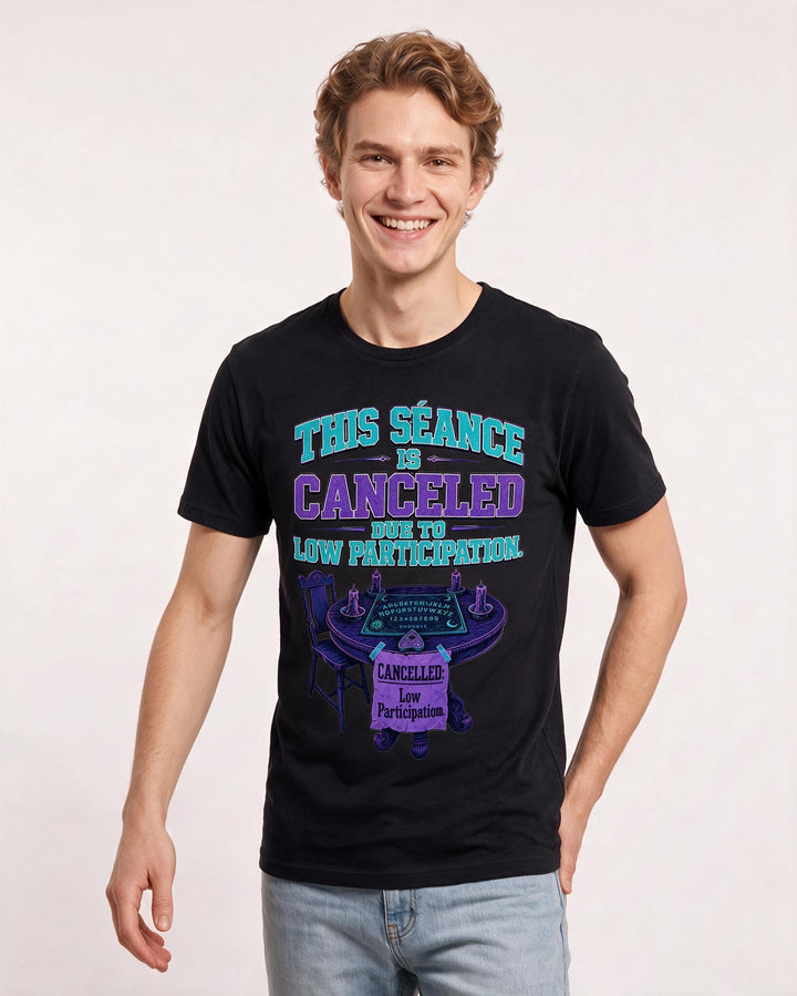 Halloween Black T-Shirt for Men – Halloween Theme Graphic Tee product image 1