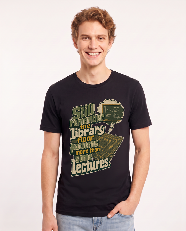 Graduation Black T-Shirt for Men – Everyday Expression Graphic Tee product image 3
