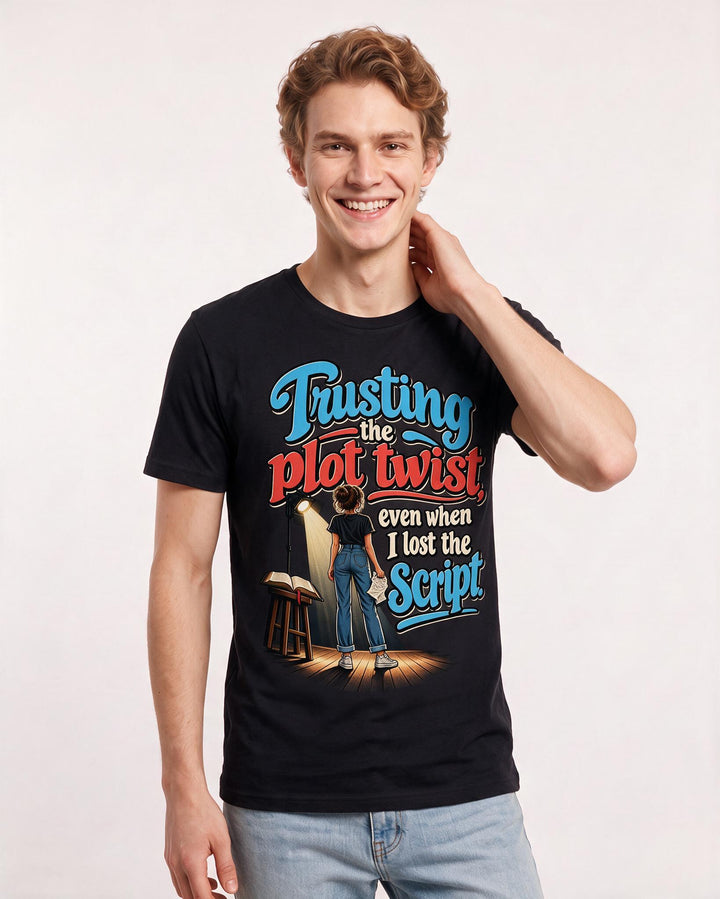 Christian Faith Black T-Shirt for Men – Everyday Expression Graphic Tee product image 1