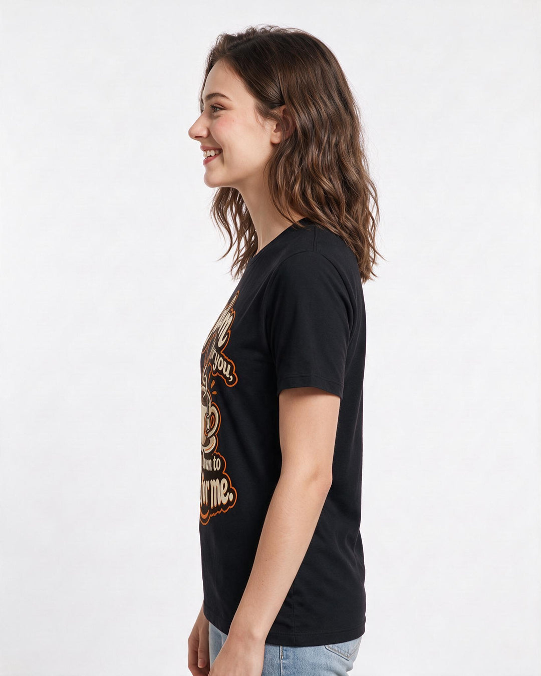 Nurse Black T-Shirt for Women – Nursing Life Graphic Tee product image 2