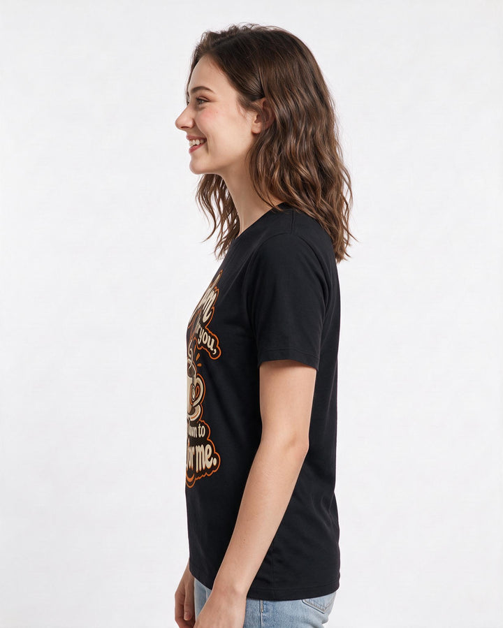 Nurse Black T-Shirt for Women – Nursing Life Graphic Tee product image 2
