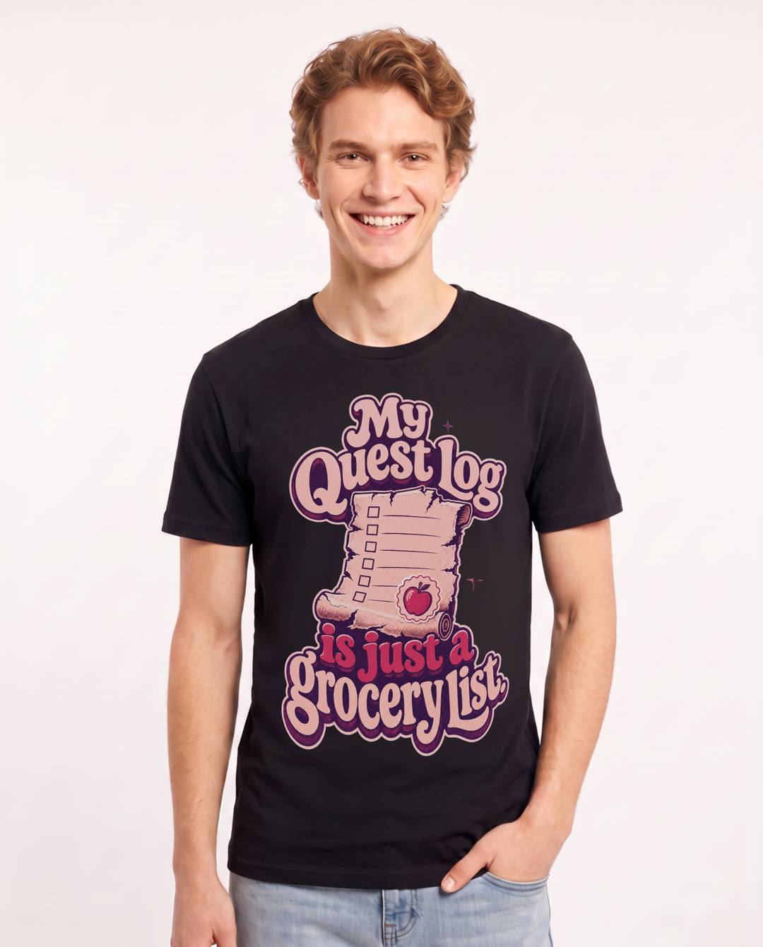 Gaming Black T-Shirt for Men – Game Night Graphic Tee product image 1