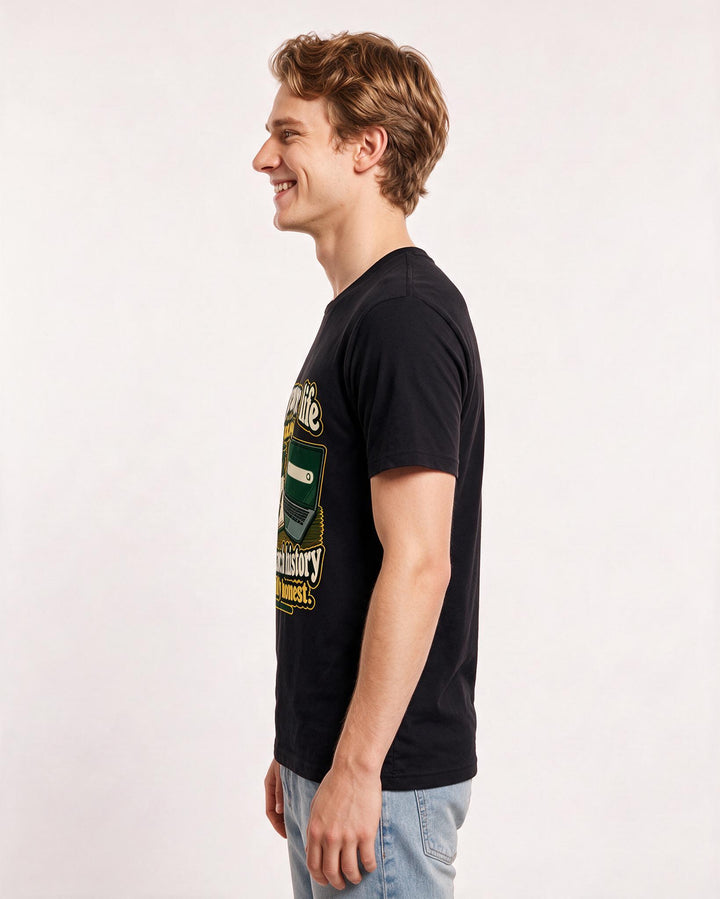 Christian Faith Black T-Shirt for Men – Everyday Expression Graphic Tee product image 2