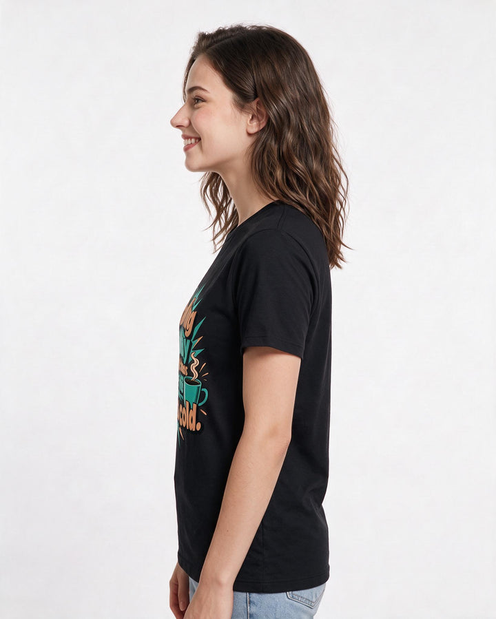 Nurse Black T-Shirt for Women – Nursing Life Graphic Tee product image 2