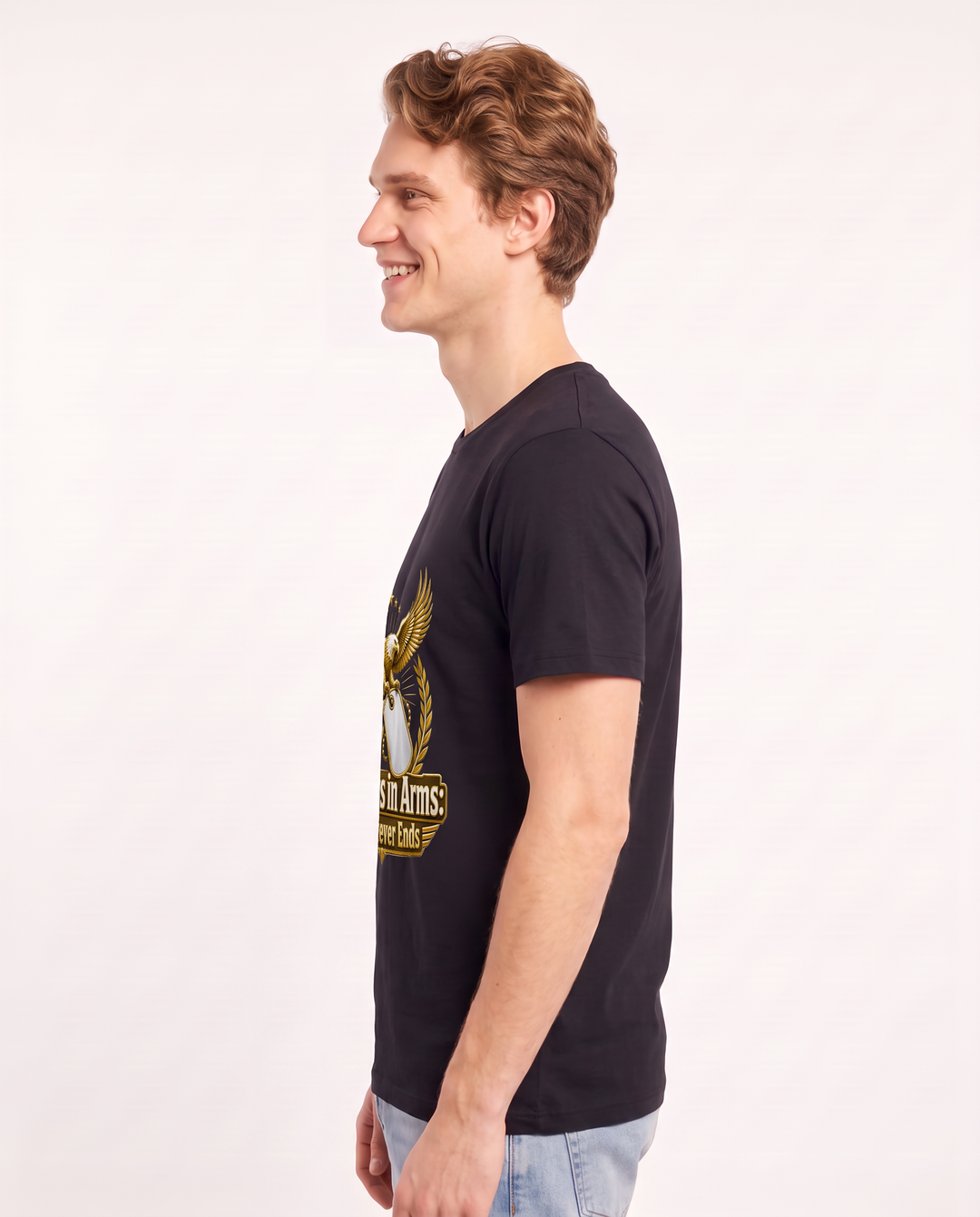 Brothers in Arms: Duty Never Ends Men's Black T-Shirt product image 3
